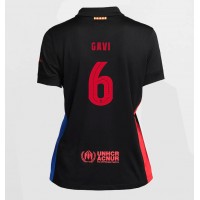 Maglia Calcio Barcelona Paez Gavi #6 Seconda Divisa Donna 2024-25 Manica Corta